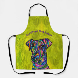 認定ドッグ恋人エプロン エプロン