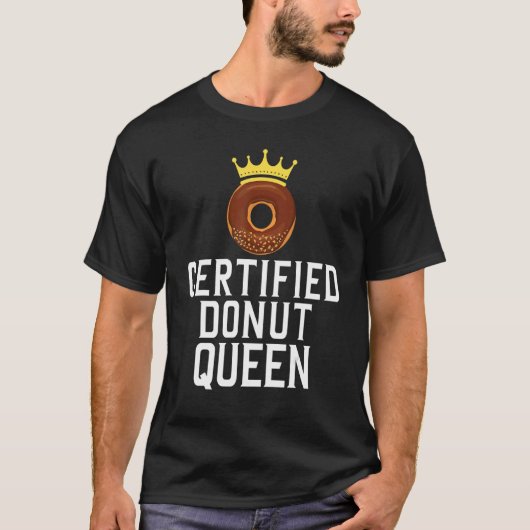 認定ドナツクイーンフード1 Tシャツ (正面)