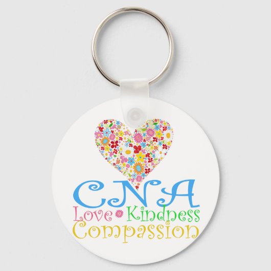 認定ナースキーチェーン キーホルダー (正面)