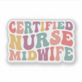 認定ナース助産師 シール (正面)