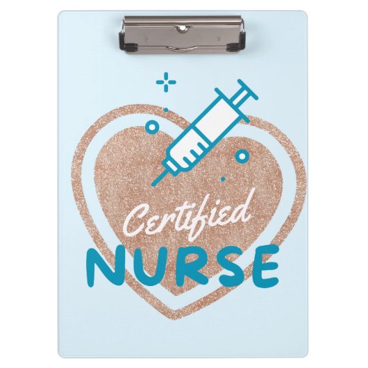 認定ナース クリップボード (正面)