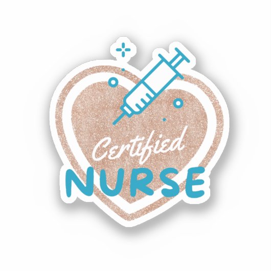 認定ナース シール (正面)