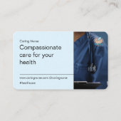 認定ナース 名刺 (正面)