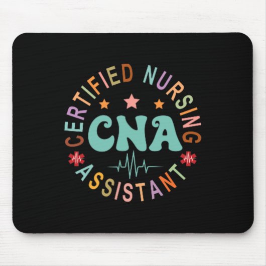 認定ナースIstant Annovation Cna Apparel Un マウスパッド (正面)