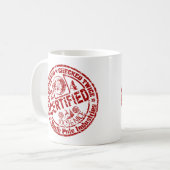 「認定ニース」クリスマス コーヒーマグカップ (正面左)