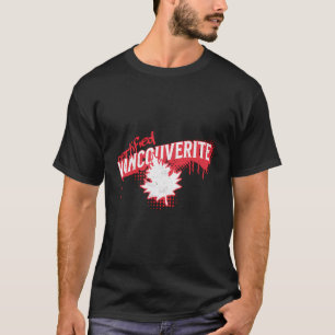 認定バンクーバーライト – メープルリーフレッドD Tシャツ