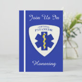 認定パラメディック引退招待状 招待状 (スタンド正面)