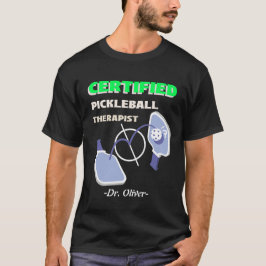 認定ピックルボールセラピスト　ピックルボール中毒 Tシャツ