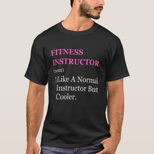 認定フィットネスインストラクター評価ダンスギー Tシャツ (正面)