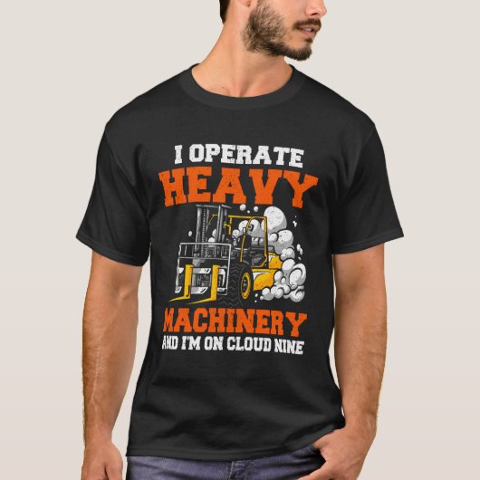 認定フォークリフト運転士 Tシャツ (正面)