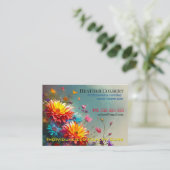 認定フローラ陽気プロフェッショナル介護者 名刺 (スタンド正面)