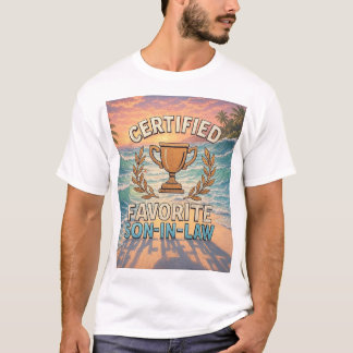 認定ベストの娘婿 Tシャツ