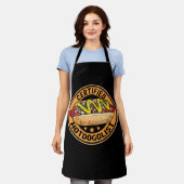 認定ホットドゴクールリストホットドッグソーセージホットドッグ エプロン (着用した状態)