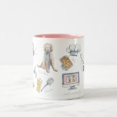 認定ホームボディソーシャル配信マ祝グ ツートーンマグカップ (中央)