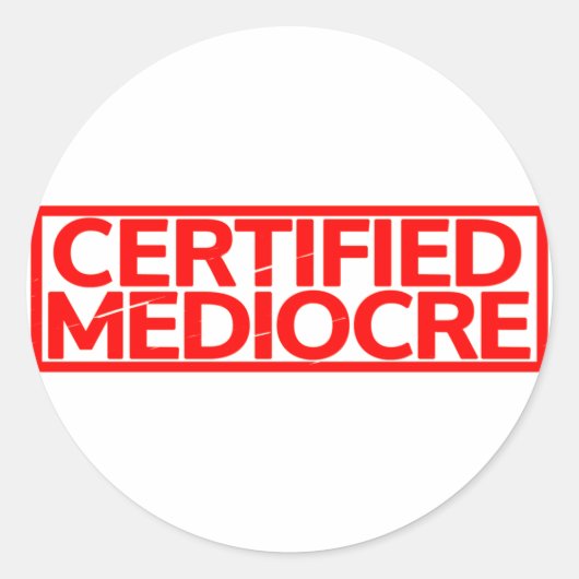 認定メディカルスタンプ ラウンドシール (正面)