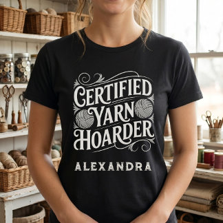認定ヤーンホーダー　お名前入りプライベートストア Tシャツ
