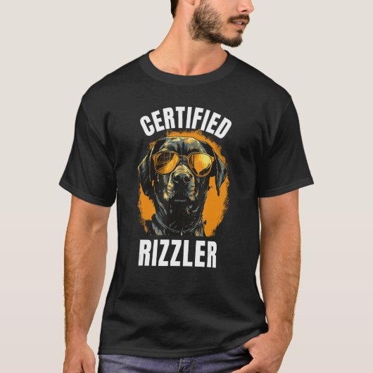 認定リズラー、おもしろいミーム、ミーム、W Rizz Tシャツ (正面)