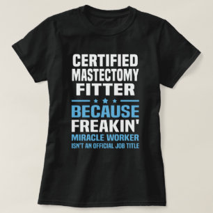 認定乳房切除機 Tシャツ