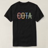 認定作業療法士 OTA Tシャツ (デザイン正面)
