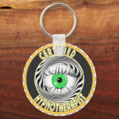 認定催眠療法士ロゴ キーホルダー (正面)