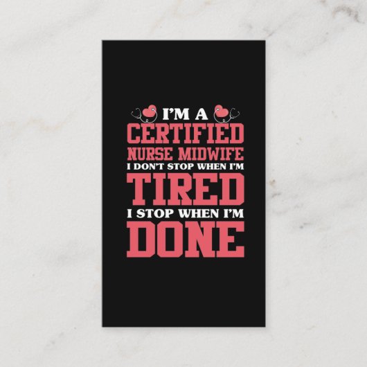 認定助産師キュートドゥラベビー誕生 名刺 (正面)