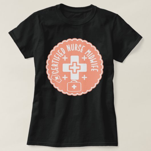 認定助産師 Tシャツ (デザイン正面)