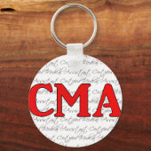 認定医療アシスタントキーチェーン キーホルダー (正面)