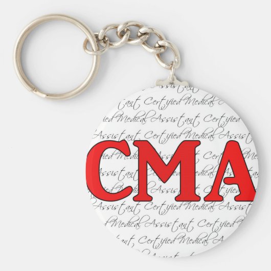 認定医療アシスタントキーチェーン キーホルダー (正面)
