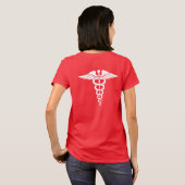 認定医療専門家 Tシャツ (裏面フル)