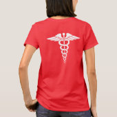 認定医療専門家 Tシャツ (裏面)
