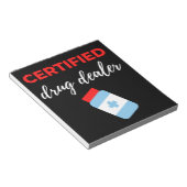 認定医薬品販売業者 ノートパッド (アングル)