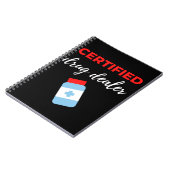 認定医薬品販売業者 ノートブック (左側)