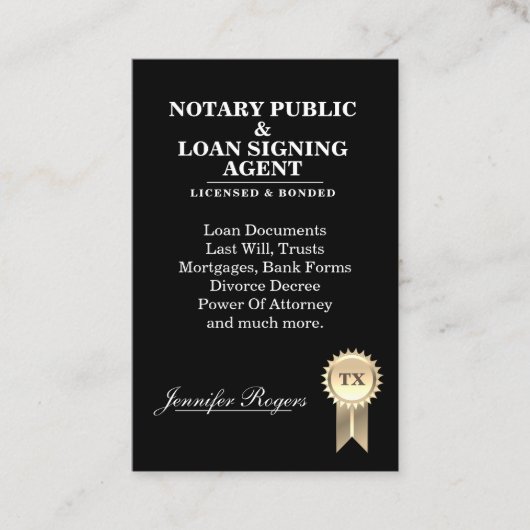 認定名刺を検索する契約 名刺 (正面)