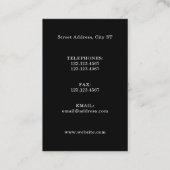 認定名刺を検索する契約 名刺 (裏面)