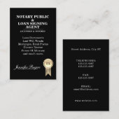 認定名刺を検索する契約 名刺 (正面/裏面)