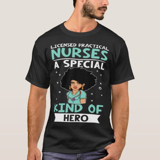 認定実務看護師 特別なヒーロー Tシャツ (正面)