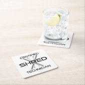 認定技能士スキー スクエアペーパーコースター (インサイチュ)