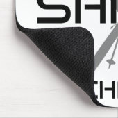 認定技能士スキー マウスパッド (コーナー)