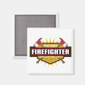 認定消防士 マグネット (正面/裏面)