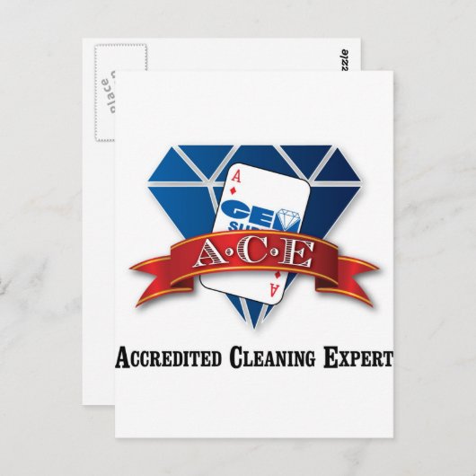 認定清掃専門家 ポストカード (正面/裏面)