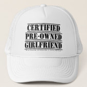 認定済みのプリオーナーガールフレンド キャップ (正面)