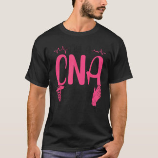 認定看護助手です CNA Tシャツ