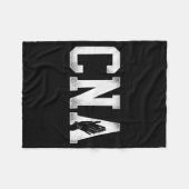認定看護助手 即戦力 CNA フリースブランケット (正面(横))