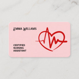 認定🩺看護助手 名刺