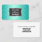 認定看護助手 名刺 (正面/裏面)