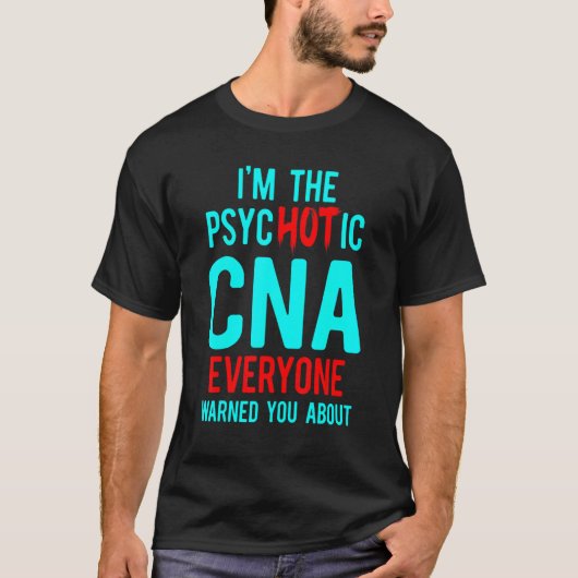 認定看護助手 CNA Hot Tシャツ (正面)