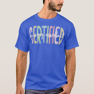 認定看護助手CNAナース評価 Tシャツ