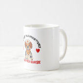 認定看護師のかわいい動物たち コーヒーマグカップ (正面右)