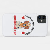 認定看護師のポジティブさ Case-Mate iPhoneケース (裏面(横))