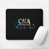 認定看護師インスタントタイダイ CNA 看護師 聴診器 マウスパッド (マウス)